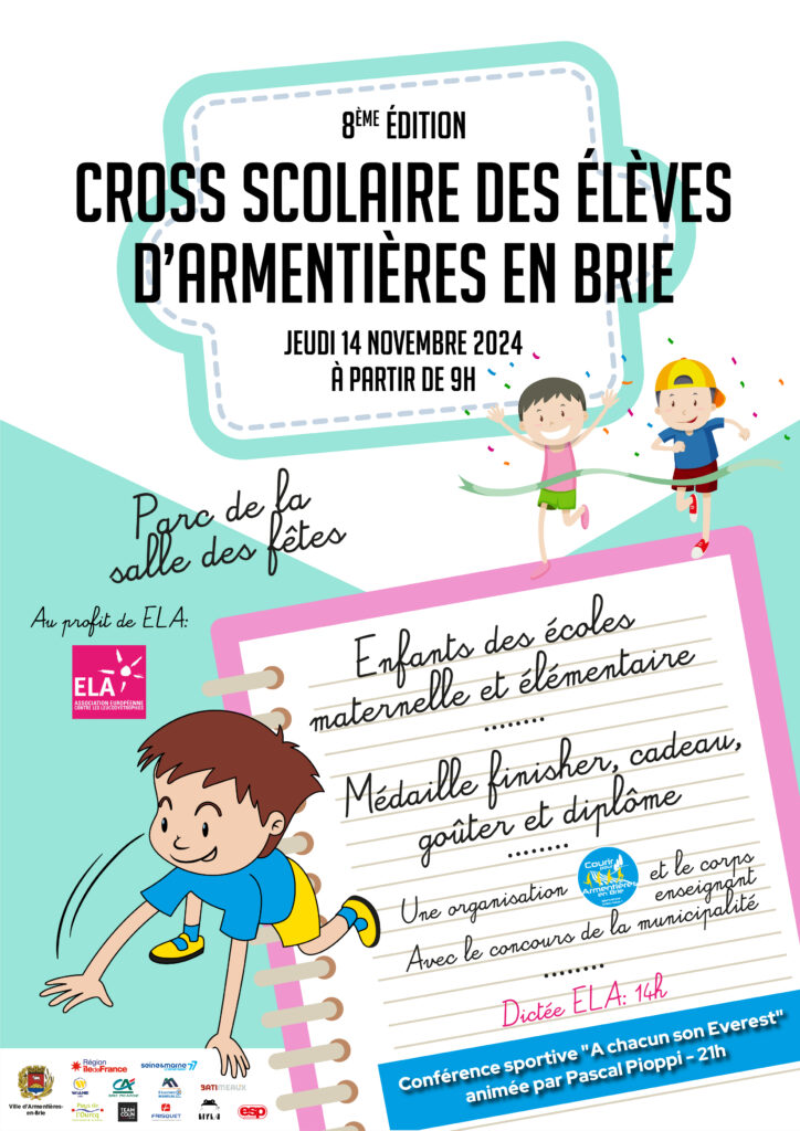 AFFICHE CROSS SCOLAIRE 2024