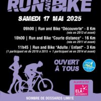 affiche run and bike 2025